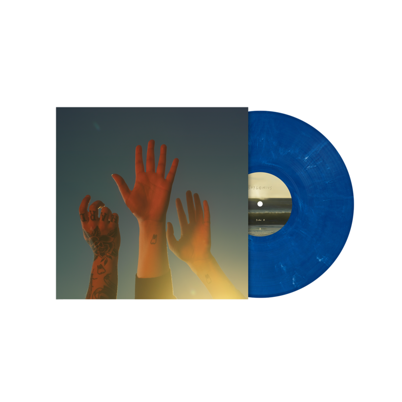 the record by boygenius - Vinyl LP [ltd-edition blue vinyl] - shop now at boygenius store